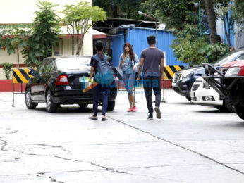 The hunky Aditya Roy Kapoor and the beautiful Rhea Chakraborty snapped at a gym