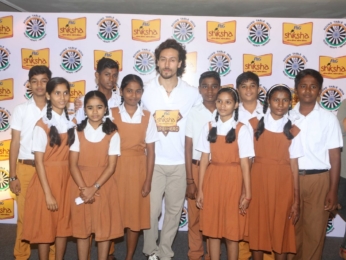 Tiger Shroff at the campaign launch of P&G Shiksha