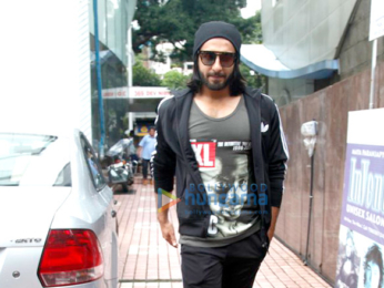 Ranveer Singh snapped post gym
