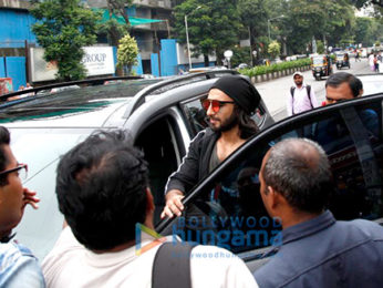 Ranveer Singh snapped post gym