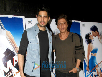 Shah Rukh Khan, Sonakshi Sinha, Aditya Roy Kapur and others at 'A Gentleman' screening hosted by Sidharth Malhotra