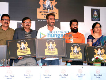 Ajay Devgn announces the first ever Sai International Marathon to be hosted in Shirdi on October 15, 2017