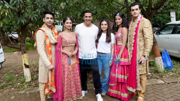 Akshay Kumar and Bhumi Pednekar promote their film ‘Toilet – Ek Prem Katha’ on Yeh Rishta Kya Kehlata Hai