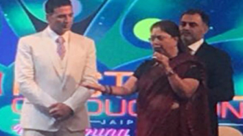 Akshay Kumar meets Chief Minister of Rajasthan Vasundra Raje