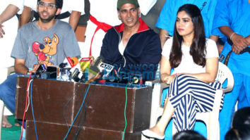 Akshay Kumar and Bhumi Pednekar at Martial Arts School’s Graduation Day