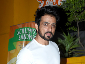 Boney Kapoor, Jahnvi Kapoor and Sonu Sood snapped attending Sridevi's birthday bash at Arth in Bandra