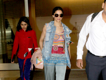Deepika Padukone snapped at the airport
