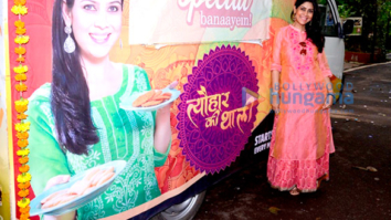 Sakshi Tanwar snapped promoting her upcoming show ‘Tyohaar Ki Thali’