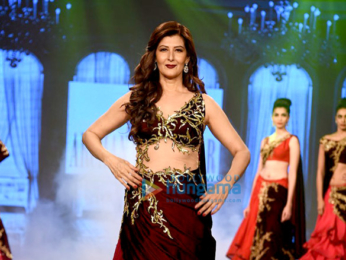 Sangeeta Bijlani and Zareen Khan walk the ramp for Archana Kochhar's fashion showcase