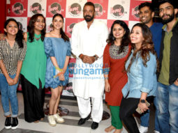Sanjay Dutt and Aditi Rao Hydari at Fever 104 FM for Bhoomi promotions