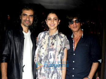 Shah Rukh Khan, Anushka Sharma and Imtiaz Ali snapped at 'Jab Harry Met Sejal' after party