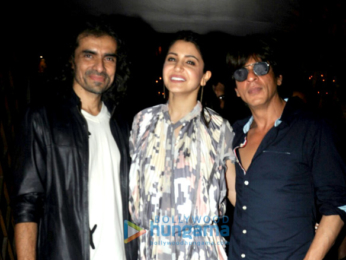 Shah Rukh Khan, Anushka Sharma and Imtiaz Ali snapped at 'Jab Harry Met Sejal' after party