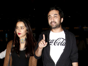 Shraddha Kapoor, Siddhanth Kapoor and Ankur Bhatia snapped at the airport