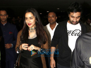 Shraddha Kapoor, Siddhanth Kapoor and Ankur Bhatia snapped at the airport