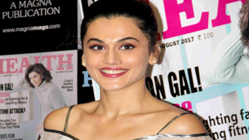 Taapsee Pannu unveils the latest issue of the magazine Health & Nutrition