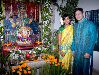 Vivek Oberoi's Ganpati visarjan