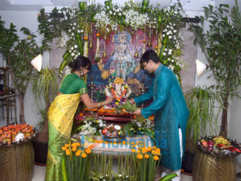 Vivek Oberoi's Ganpati visarjan