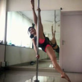 WOW! Here’s how Jacqueline Fernandez practices pole dancing at home