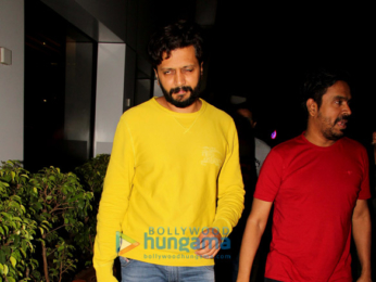Riteish Deshmukh spotted at Salt Water Cafe in Bandra