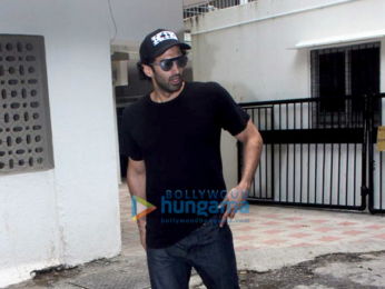 Aditya Roy snapped at Mohit Suri's office