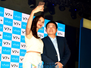 Evelyn Sharma graces the launch of Vivo V7 Plus in Mumbai