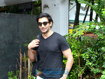 Rohan Mehra snapped post his gym session