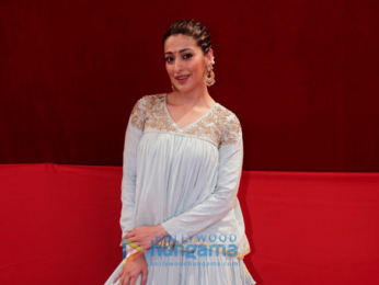 Raai Laxmi snapped promoting her movie Julie 2 at the Kora Kendar dandiya celebrations