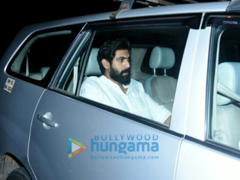 Aamir Khan, Alia Bhatt, Raju Hirani, Imtiaz Ali and Rana Daggubati arrive for Ranbir Kapoor's birthday bash