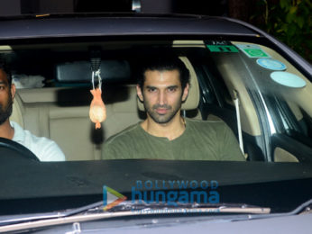Aamir Khan, Alia Bhatt, Raju Hirani, Imtiaz Ali and Rana Daggubati arrive for Ranbir Kapoor's birthday bash