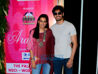 Sridevi, Ahan Shetty & Mana Shetty snapped at Araaish launch