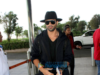 Ajay Devgn, Tamannaah Bhatia and Karan Singh Grover snapped at the airport