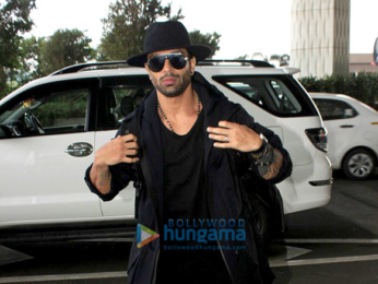 Ajay Devgn, Tamannaah Bhatia and Karan Singh Grover snapped at the airport