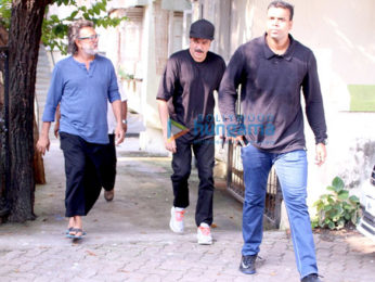 Anil Kapoor snapped at Rakeysh Omprakash Mehra's office