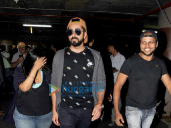 Ayushmann Khurrana snapped at the airport