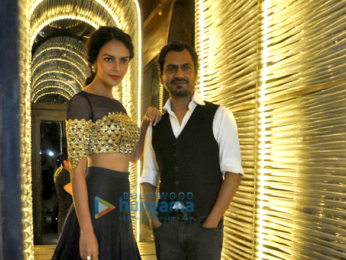 Cast and crew of the film 'Babumoshai Bandookbaaz' grace the film's success bash