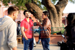 On The Sets Of The Movie Bhoomi