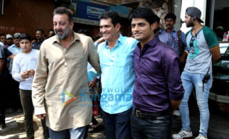 On The Sets Of The Movie Bhoomi