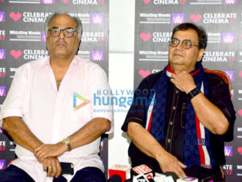 Boney Kapoor graces an event at Whistling Woods