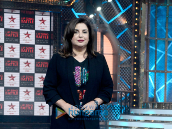 Farah Khan snapped on the sets of Lip Sync Battle