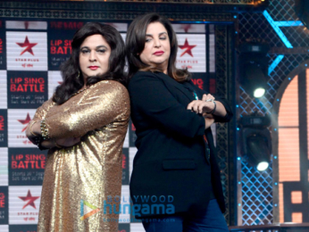 Farah Khan snapped on the sets of Lip Sync Battle