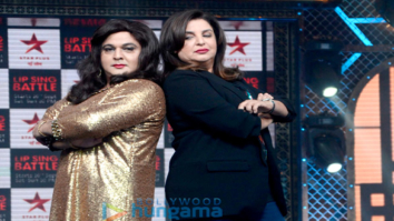 Farah Khan snapped on the sets of Lip Sync Battle