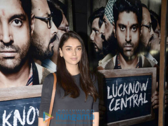 Farhan Akhtar at 'Lucknow Central' live feed event