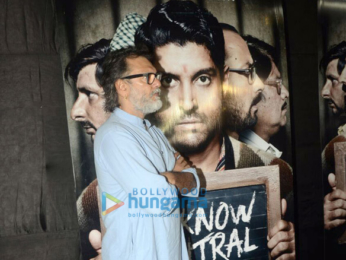 Farhan Akhtar at 'Lucknow Central' live feed event