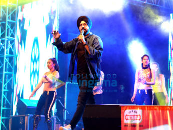 Gippy Grewal & Farhan Akhtar snapped promoting Lucknow Central in Chandigarh