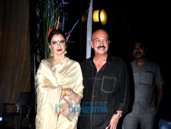 Hrithik Roshan, Jeetendra, Rekha and others grace Rakesh Roshan's birthday bash