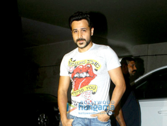 Ileana D'Cruz and Emraan Hashmi grace a screening of their film 'Baadshaho'
