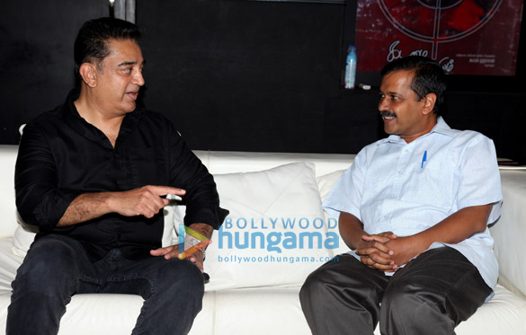 Kamal Haasan meets Delhi’s CM Arvind Kejriwal Kamal Haasan meets Delhi’s CM Arvind Kejriwal