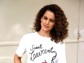 Kangana Rananut snapped promoting her film Simran