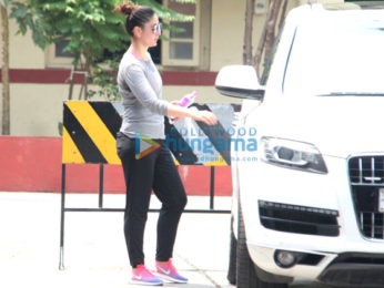 Kareena Kapoor Khan snapped leaving the gym