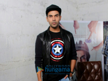 Rajkummar Rao promotes 'Newton' at Eros International office